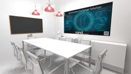 20x40 Inline booth design by Reaction Space